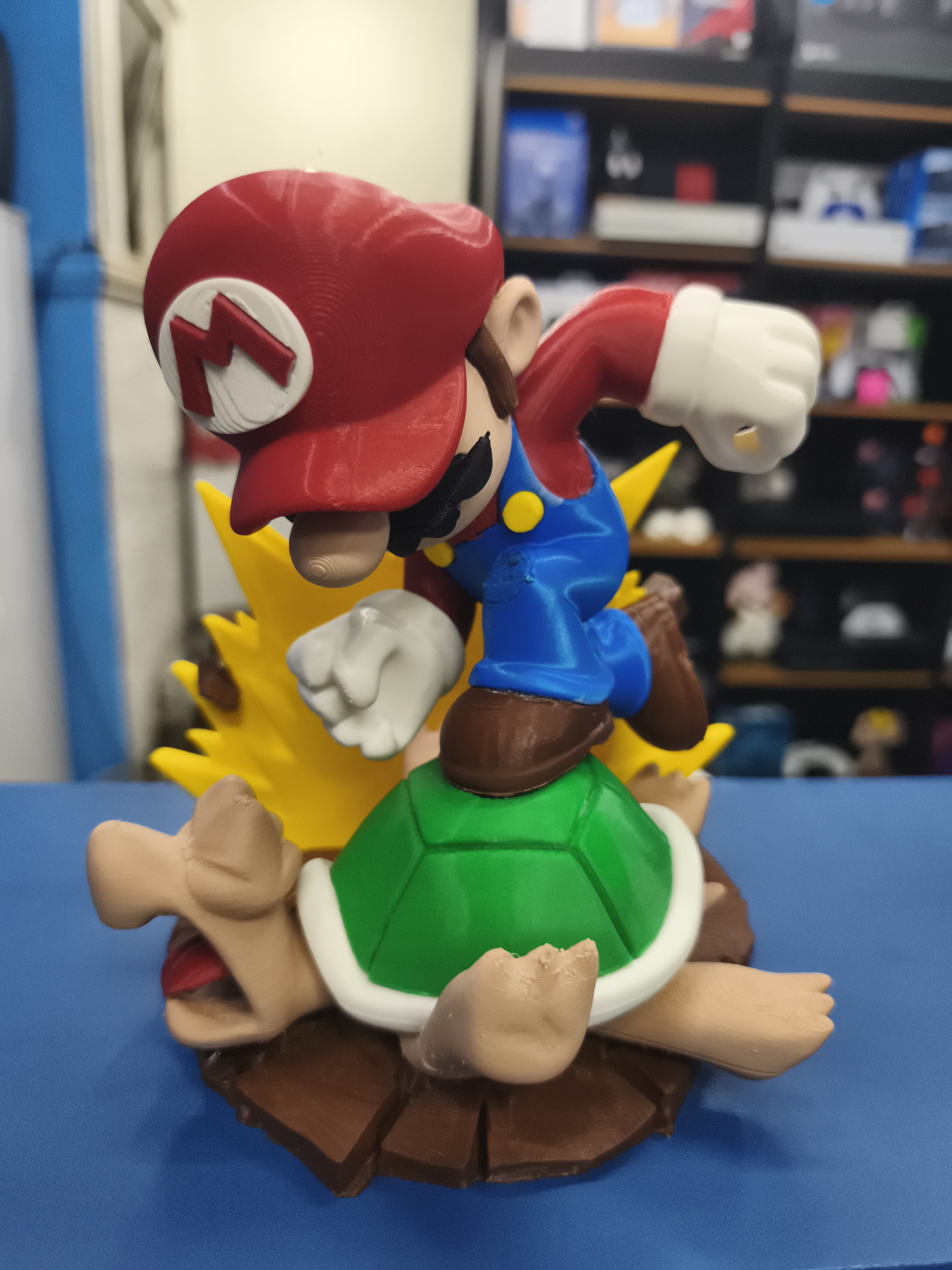 IMPRESSAO 3D DIORAMA MARIO